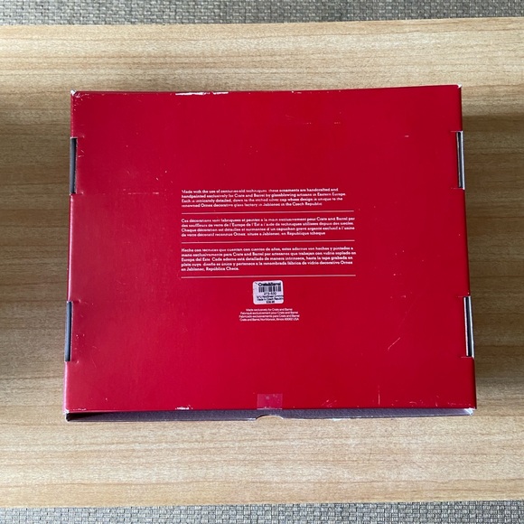 Crate and Barrel Metal Christmas Tree with glass ornaments - Picture 5 of 5